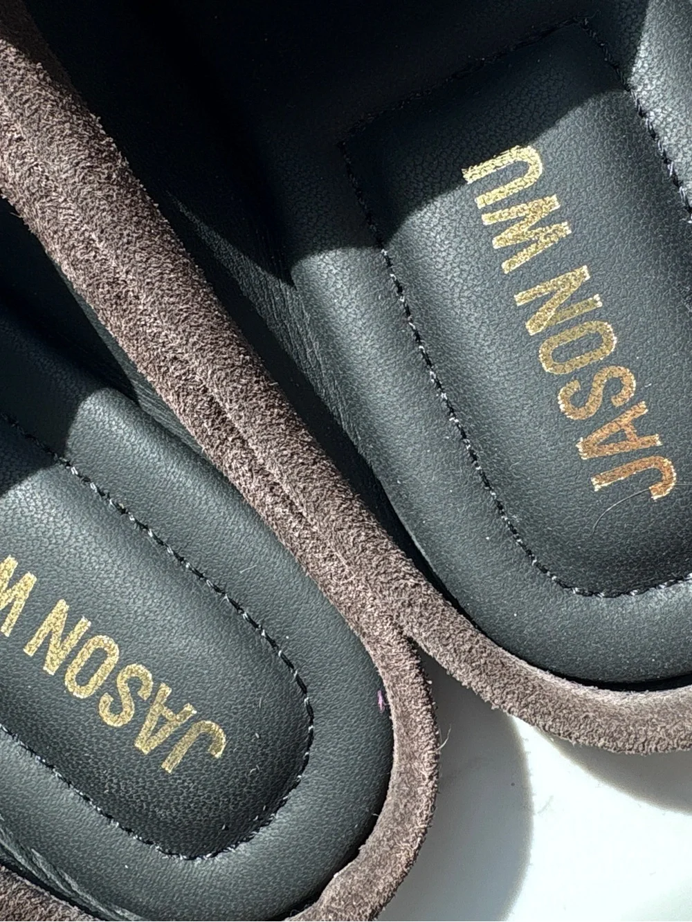 NWT Jason Wu sz 9 Meeky Brown Suede Penny Loafer Mules Slides Slip-ons